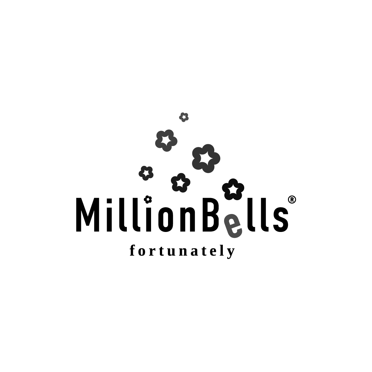 MillionBells logo black